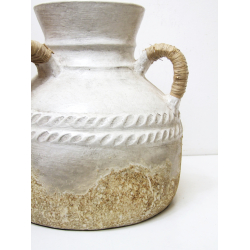 Wazon Dzban z 3 Uszami gliniany Rustykalny Boho 30cm